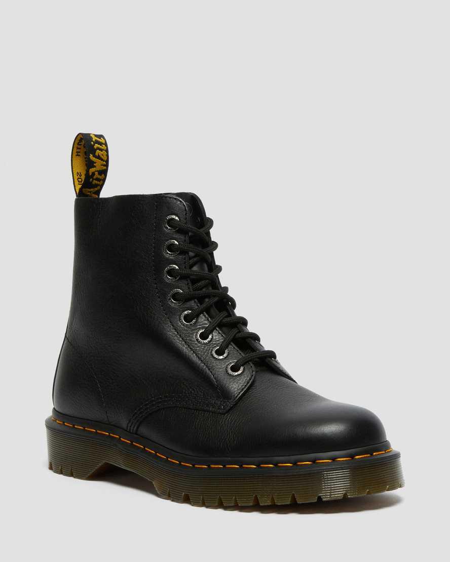 Dr Martens 1460 Pascal Bex Pisa Deri Kadın Bağcıklı Bot Siyah Türkiye | 23857-ZPDI