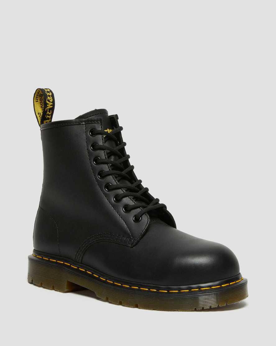 Dr Martens 1460 Slip Resistant Steel Burunlu Erkek Bilek Boy Bot Siyah Türkiye | 34980-ZYDE