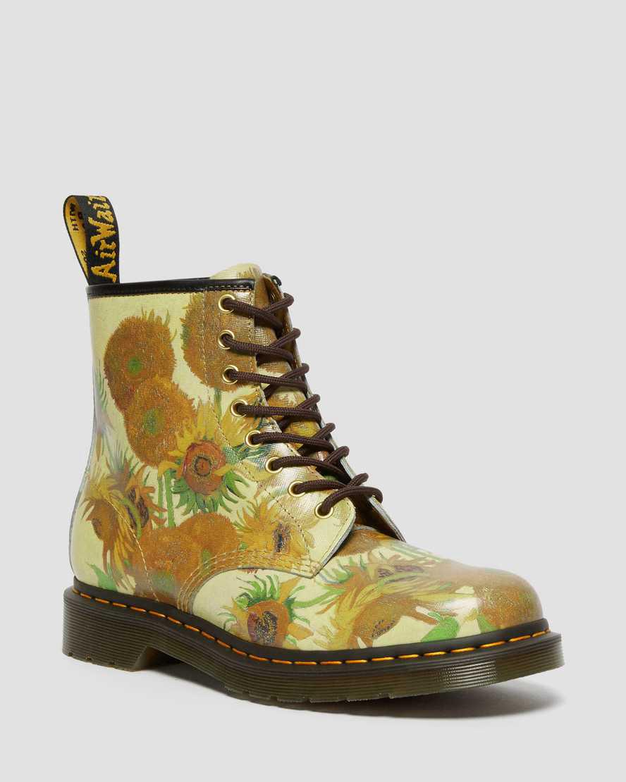 Dr Martens 1460 The National Gallery Van Gogh Erkek Bağcıklı Bot Sarı Türkiye | 21495-XICD