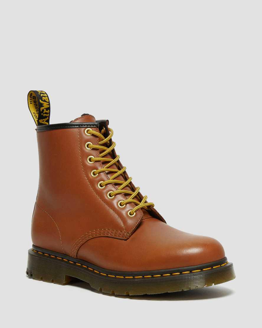 Dr Martens 1460 Wintergrip Deri Dantel Up Kadın Bilek Boy Bot Kahverengi Türkiye | 07285-DVSU