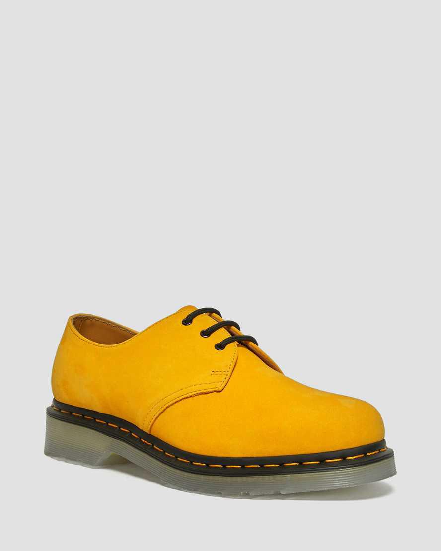 Dr Martens 1461 Iced II Buttersoft Deri Kadın Oxford Ayakkabı Sarı Türkiye | 19273-GFHE