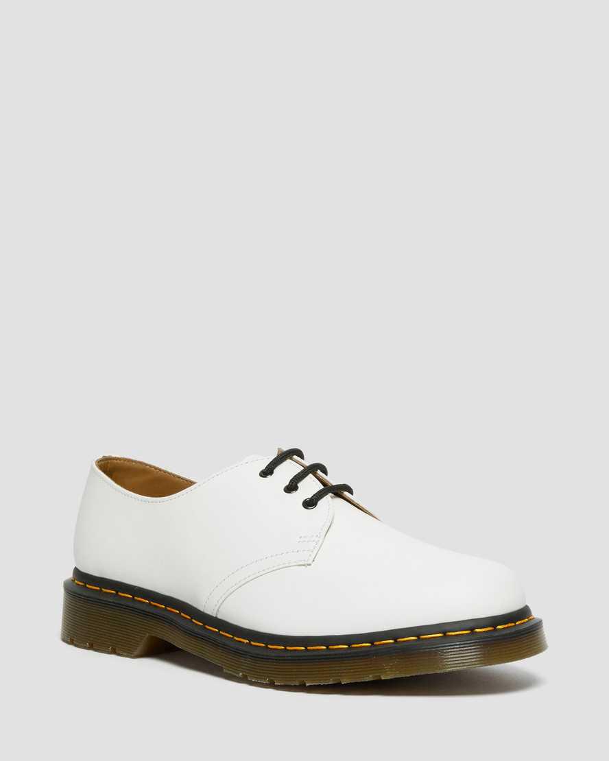 Dr Martens 1461 Smooth Deri Erkek Oxford Ayakkabı Beyaz Türkiye | 79536-MVUO