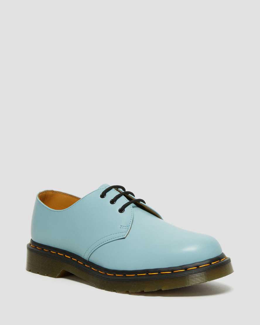 Dr Martens 1461 Smooth Deri Erkek Oxford Ayakkabı Mavi Türkiye | 83256-NHVF