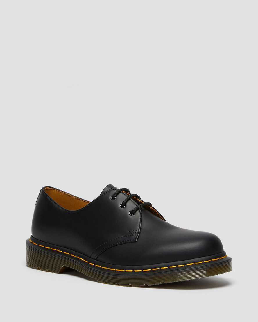 Dr Martens 1461 Smooth Deri Erkek Oxford Ayakkabı Siyah Türkiye | 86923-TJFL