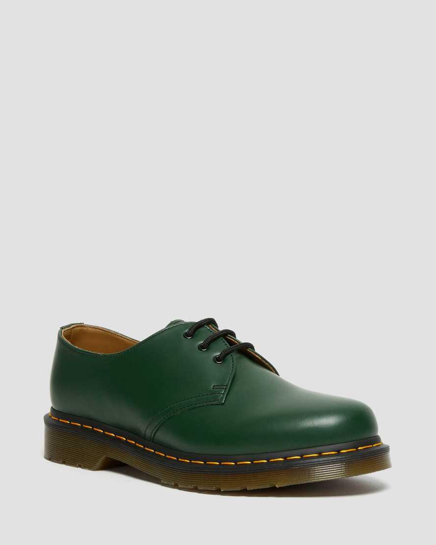 Dr Martens 1461 Smooth Deri Erkek Oxford Ayakkabı Yeşil Türkiye | 96253-HNIL