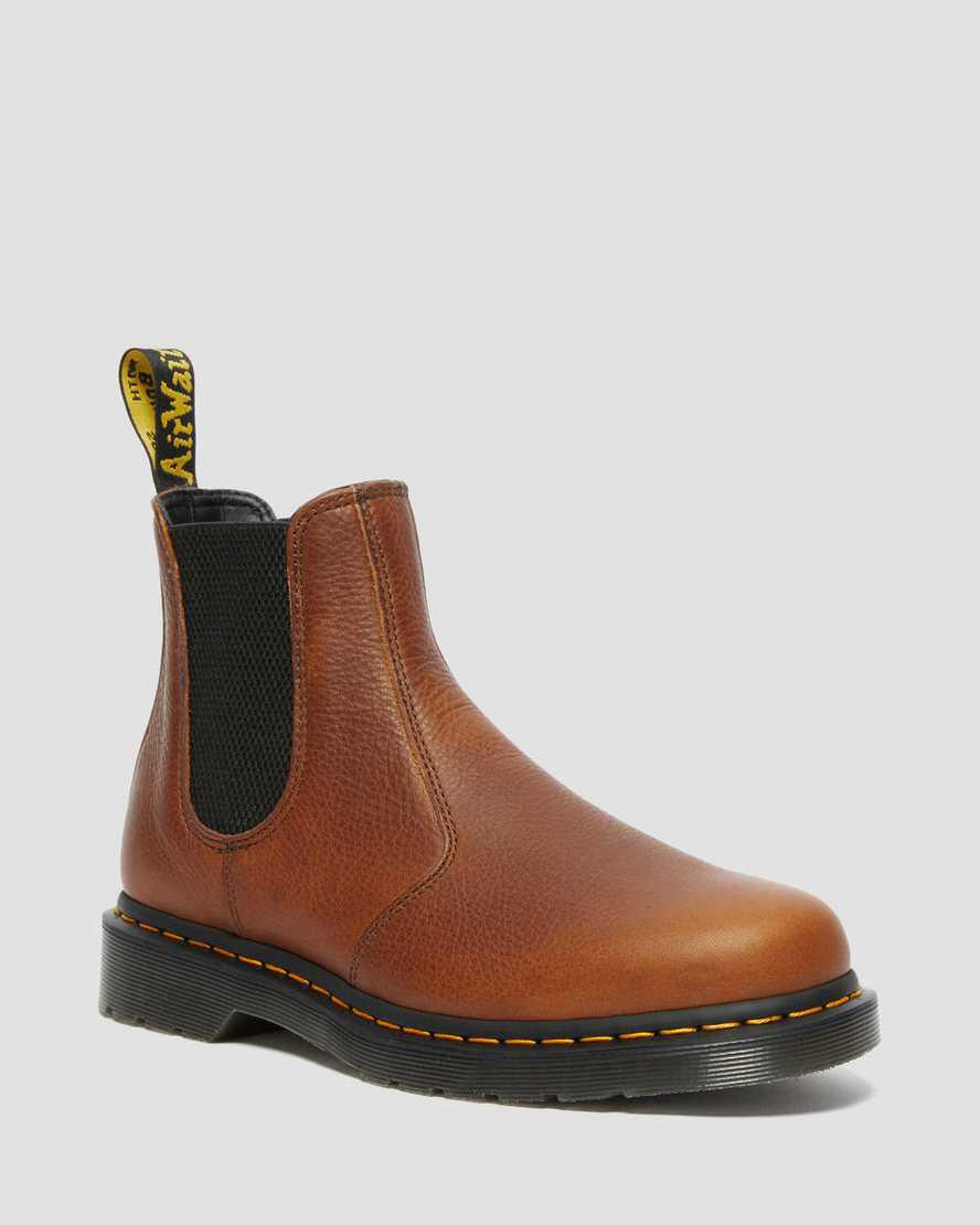 Dr Martens 2976 Ambassador Deri Chelsea Kadın Originals Boots Kahverengi Türkiye | 02168-IULO