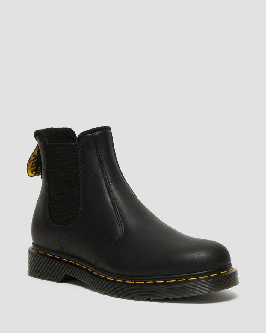 Dr Martens 2976 Warmwair Deri Chelsea Erkek Bilek Boy Bot Siyah Türkiye | 98647-QVDE