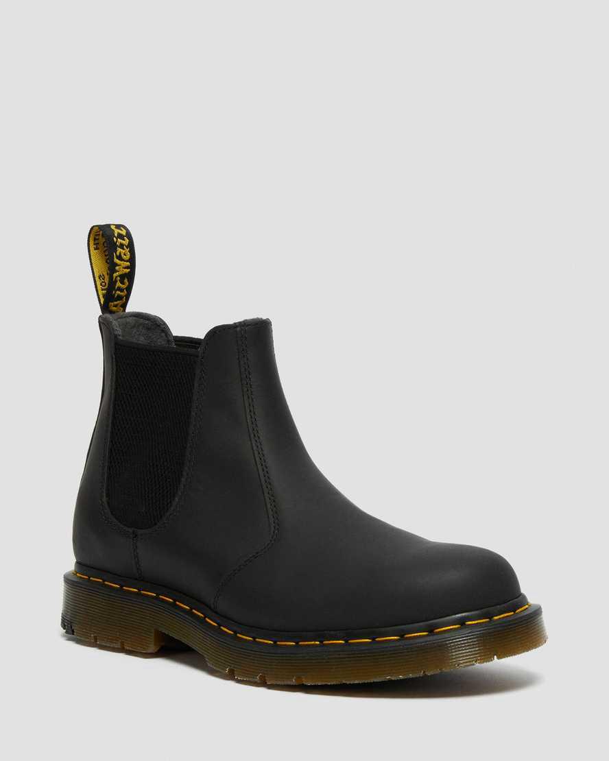 Dr Martens 2976 Wintergrip Chelsea Erkek Kışlık Botlar Siyah Türkiye | 93751-CHDL