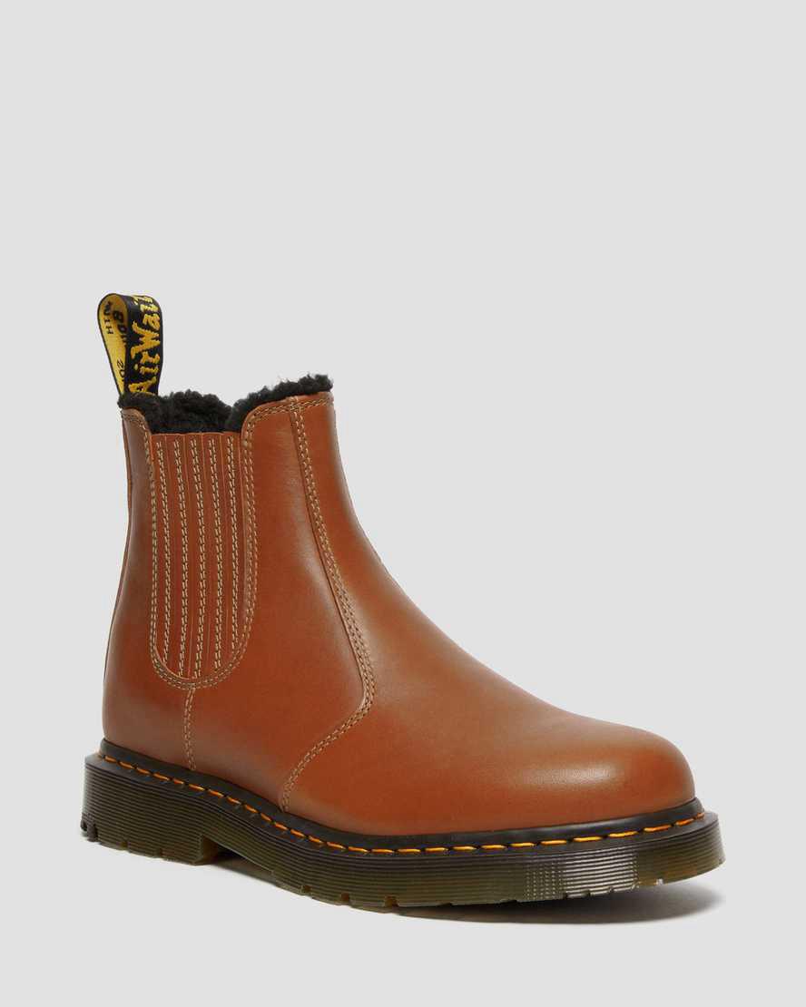 Dr Martens 2976 Wintergrip Deri Chelsea Erkek Kışlık Botlar Kahverengi Türkiye | 06438-VMWR