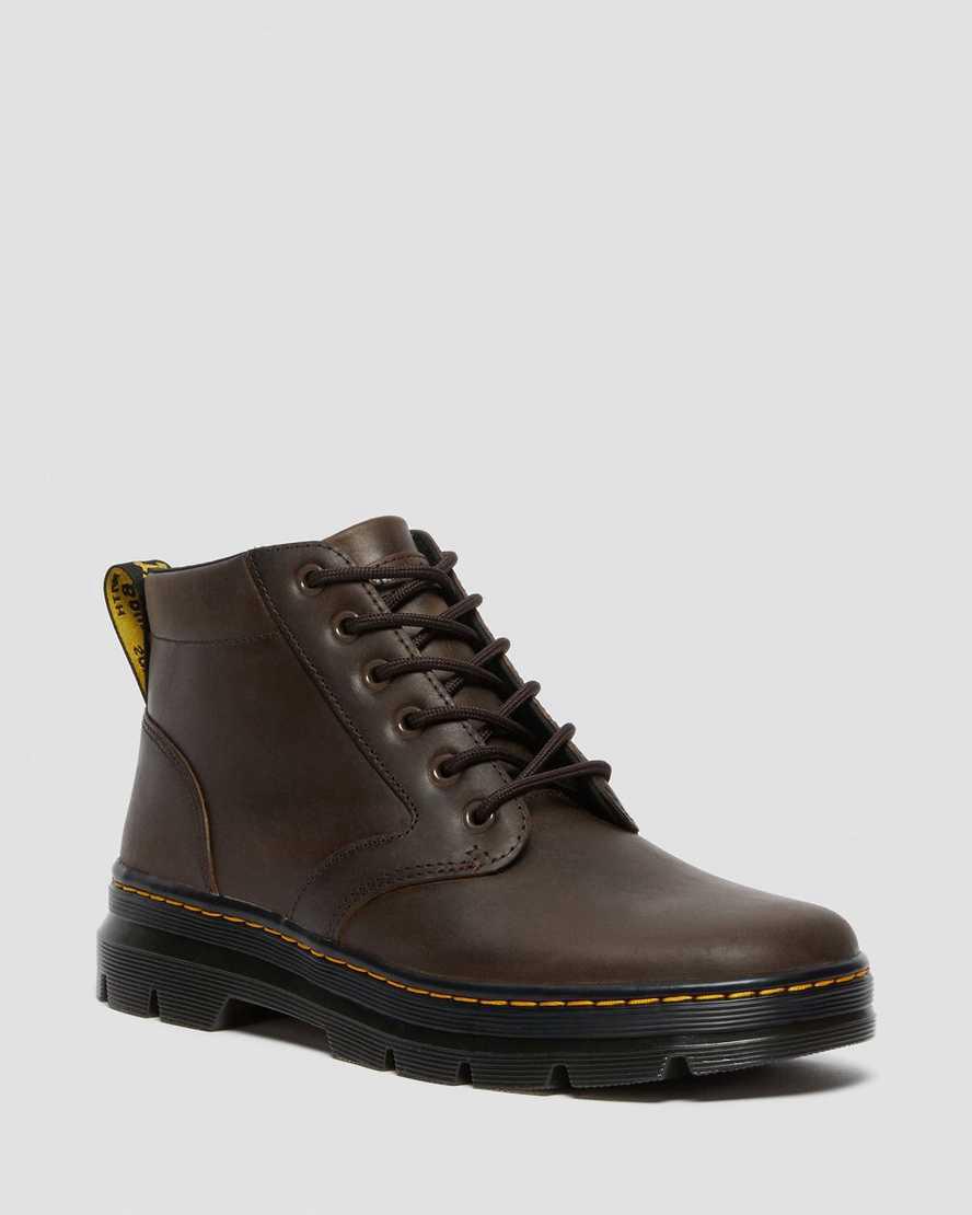 Dr Martens Bonny Deri Erkek Bilek Boy Bot Kahverengi Türkiye | 06132-KXLR