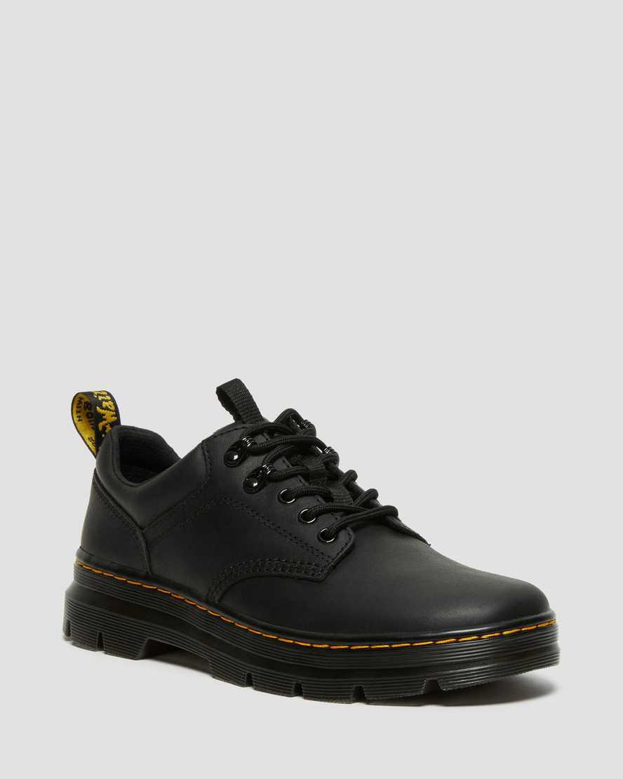 Dr Martens Reeder Wyoming Deri Utility Erkek Günlük Bot Siyah Türkiye | 97216-HBKZ