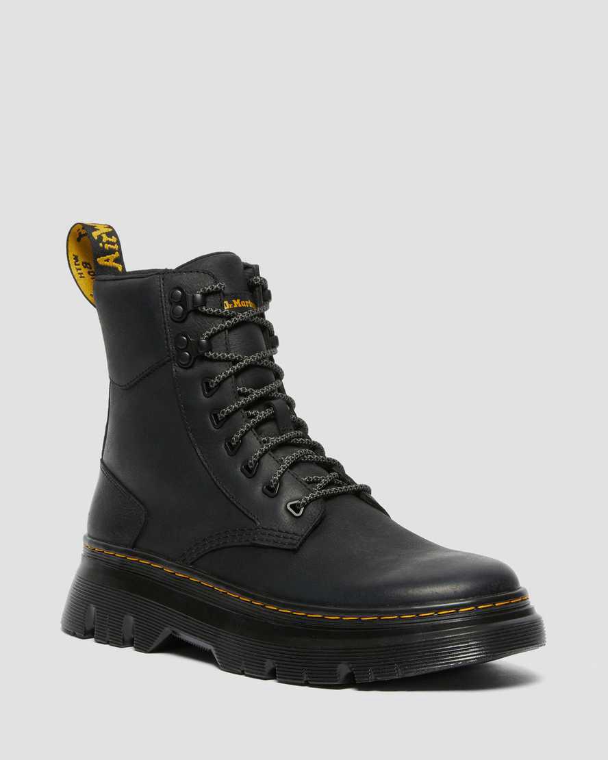 Dr Martens Tarik Wyoming Deri Utility Erkek Bilek Boy Bot Siyah Türkiye | 01245-ZFCJ