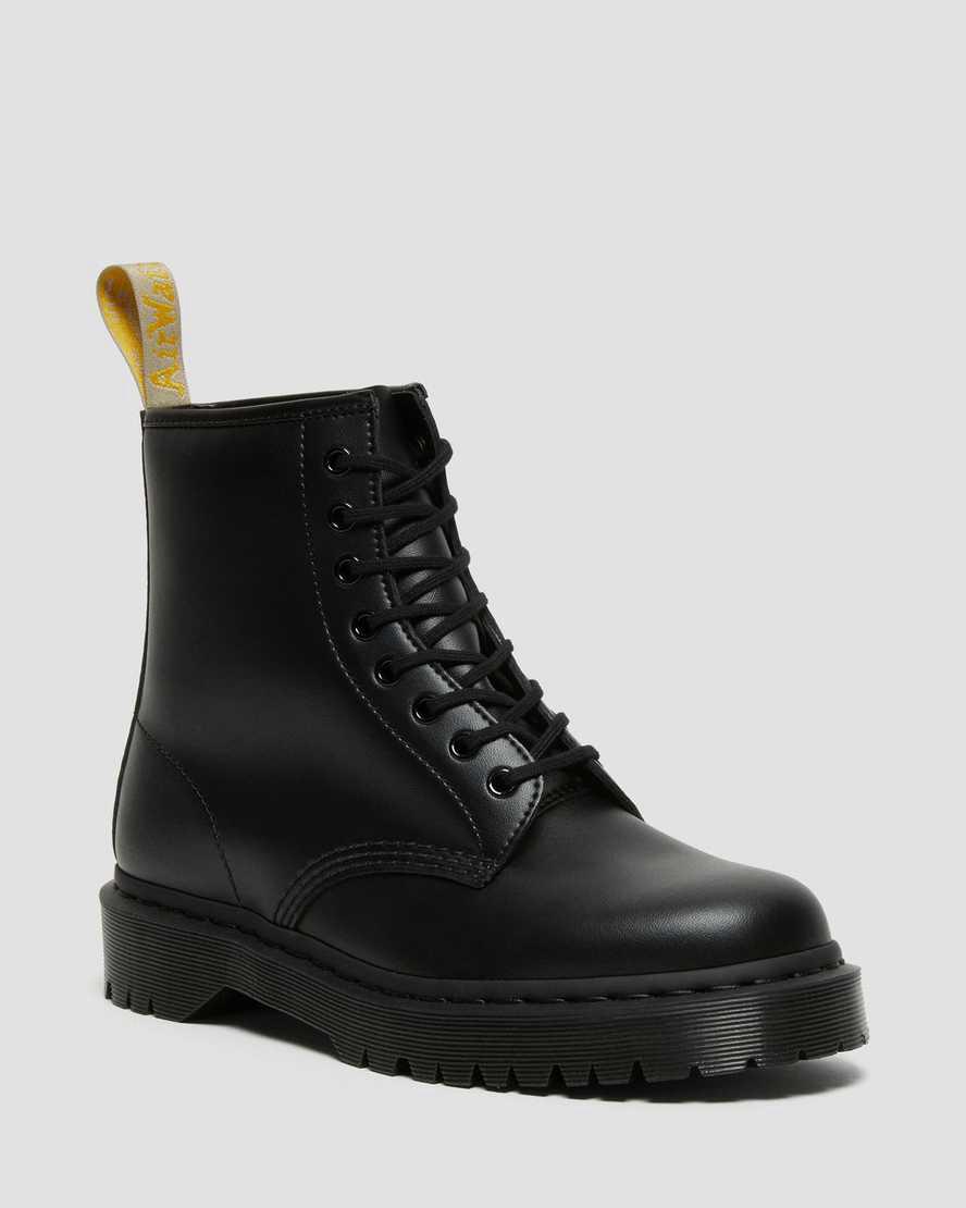 Dr Martens Vegan 1460 Bex Mono Dantel Up Kadın Bilek Boy Bot Siyah Türkiye | 75106-GHEU