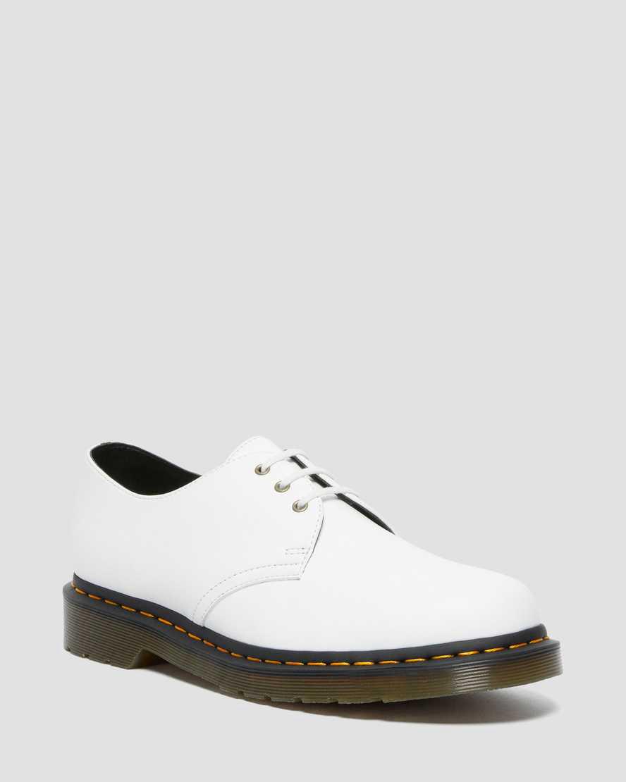 Dr Martens Vegan 1461 Kemble Erkek Oxford Ayakkabı Beyaz Türkiye | 96750-CUPR