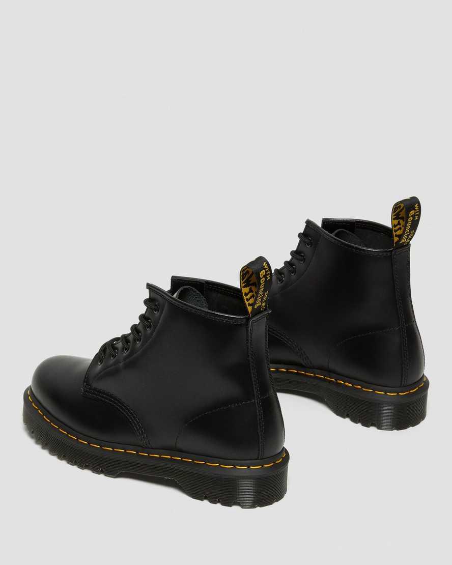 Dr Martens 101 Bex Smooth Deri Ankle Erkek Kalın Taban Bot Siyah  Türkiye |  16032-XWYI