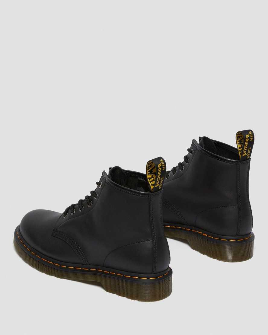 Dr Martens 101 Deri Erkek Bilek Boy Bot Siyah  Türkiye |  49573-UQTZ