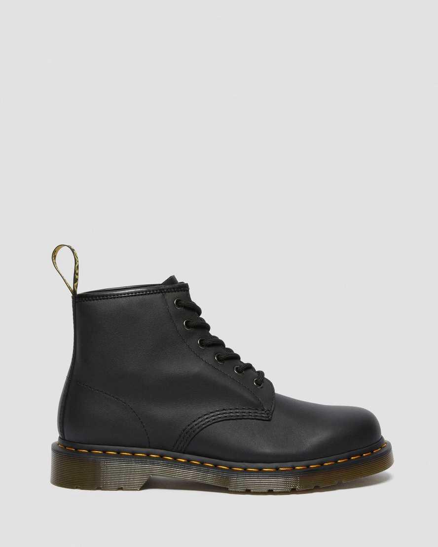 Dr Martens 101 Deri Erkek Bilek Boy Bot Siyah  Türkiye |  49573-UQTZ