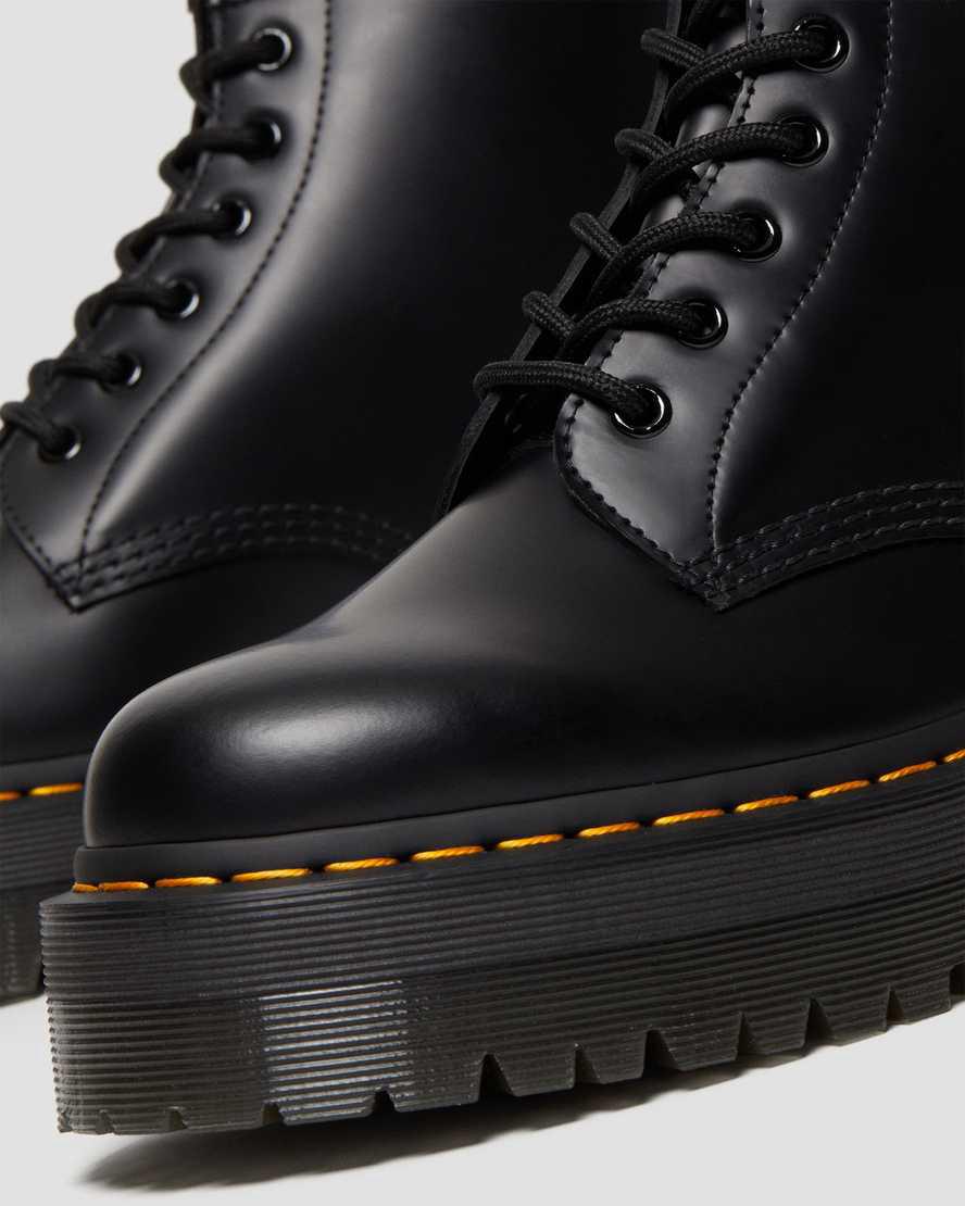 Dr Martens 101 Smooth Deri Ankle Erkek Kalın Taban Bot Siyah  Türkiye |  05246-BCFL