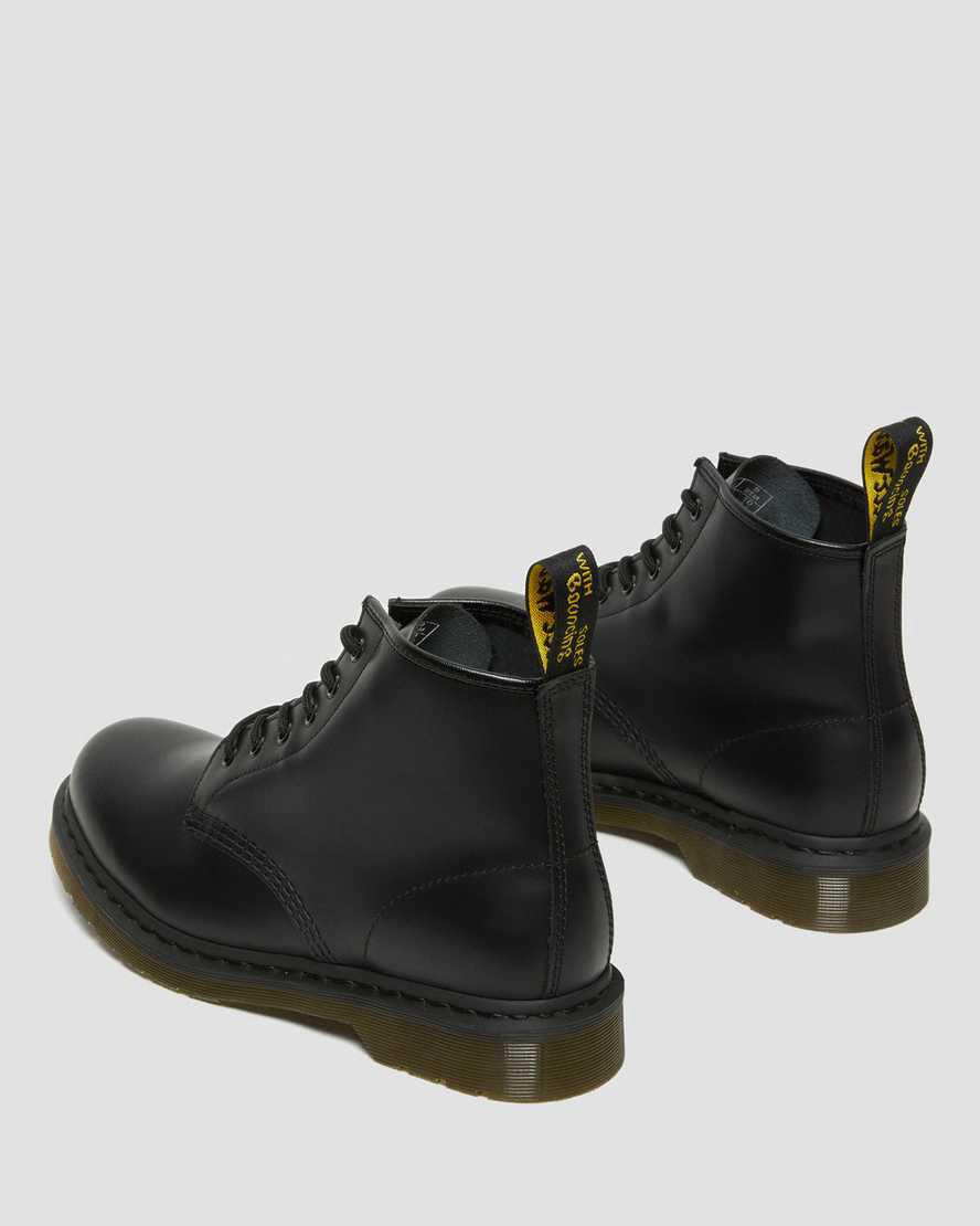 Dr Martens 101 Smooth Deri Erkek Bilek Boy Bot Siyah  Türkiye |  92581-OUPB