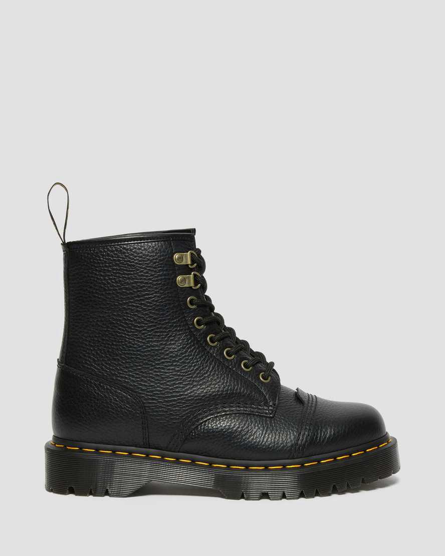 Dr Martens 1460 Bex Faux Fur-Astar Deri Dantel Up Erkek Kalın Taban Bot Siyah  Türkiye |  14872-FDAZ