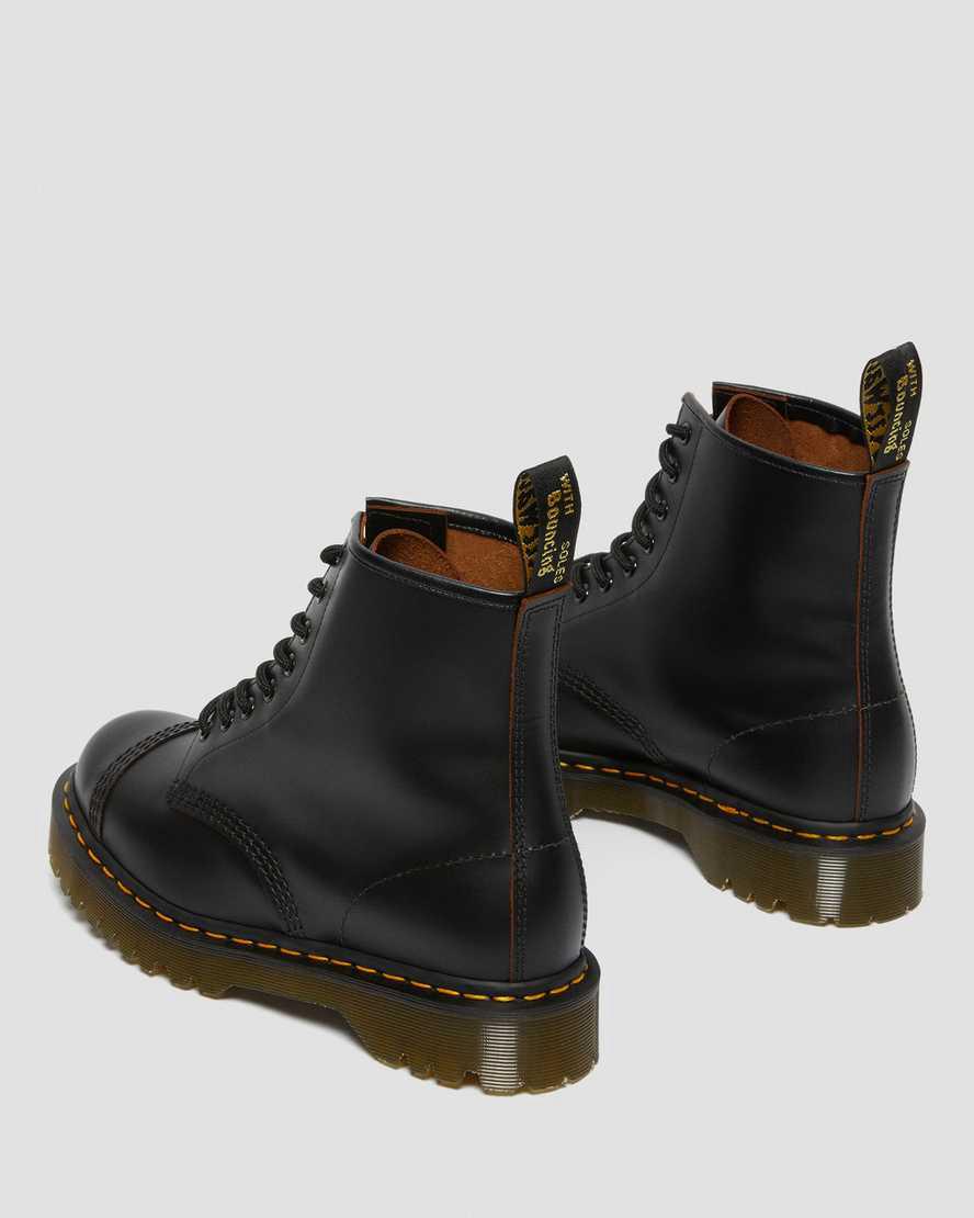 Dr Martens 1460 Bex Made in England Burunlu Cap Dantel Up Erkek Kalın Taban Bot Siyah  Türkiye |  18506-UYPR