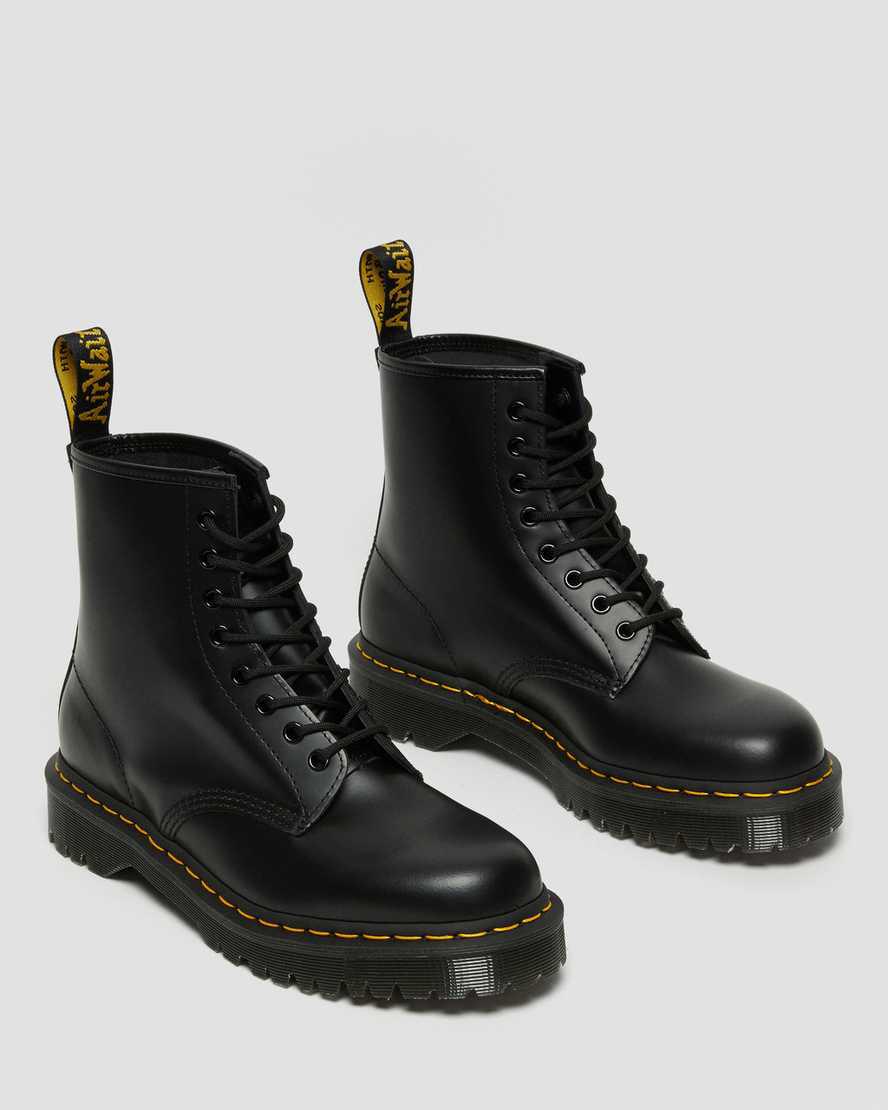 Dr Martens 1460 Bex Smooth Deri Erkek Kalın Taban Bot Siyah  Türkiye |  41906-HWYP