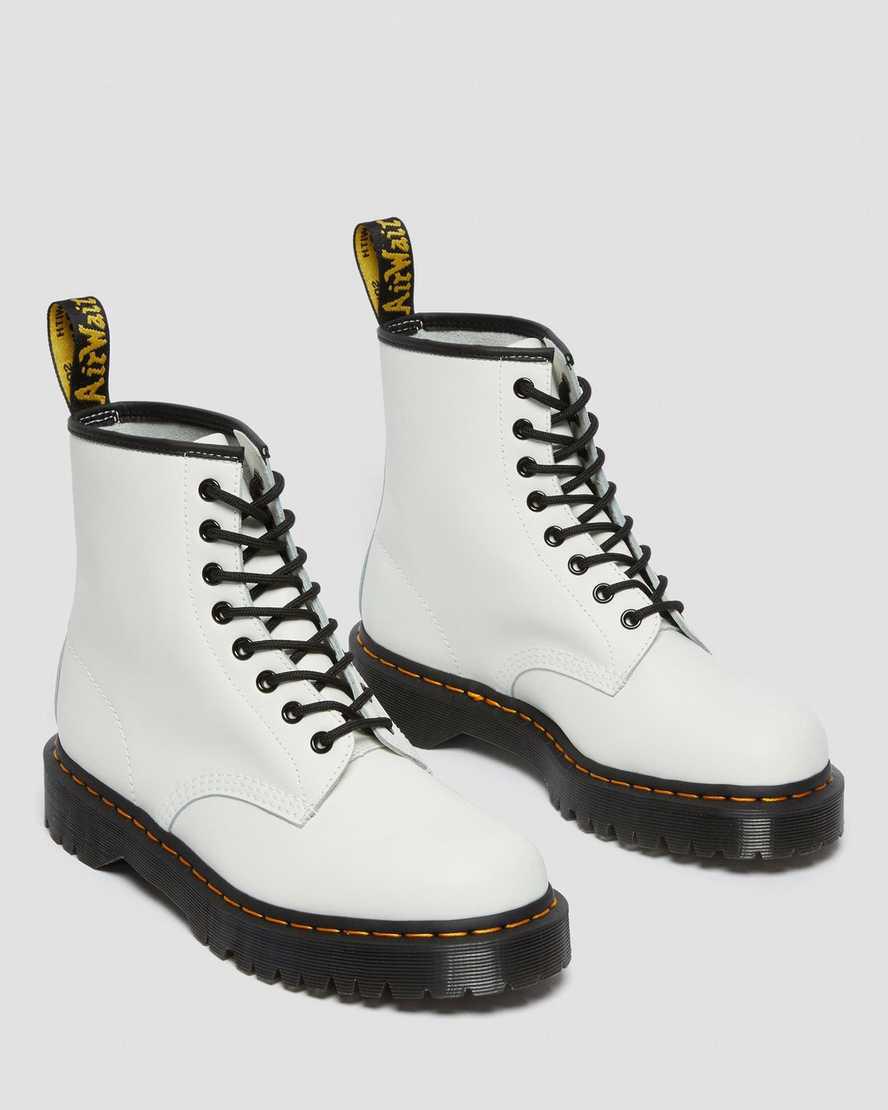 Dr Martens 1460 Bex Smooth Deri Platform Erkek Bağcıklı Bot Beyaz  Türkiye |  17035-JMYE