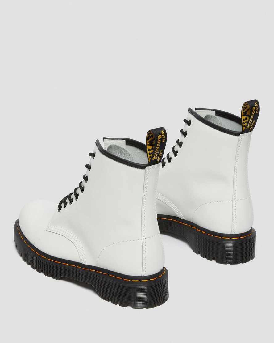 Dr Martens 1460 Bex Smooth Deri Platform Erkek Bağcıklı Bot Beyaz  Türkiye |  17035-JMYE