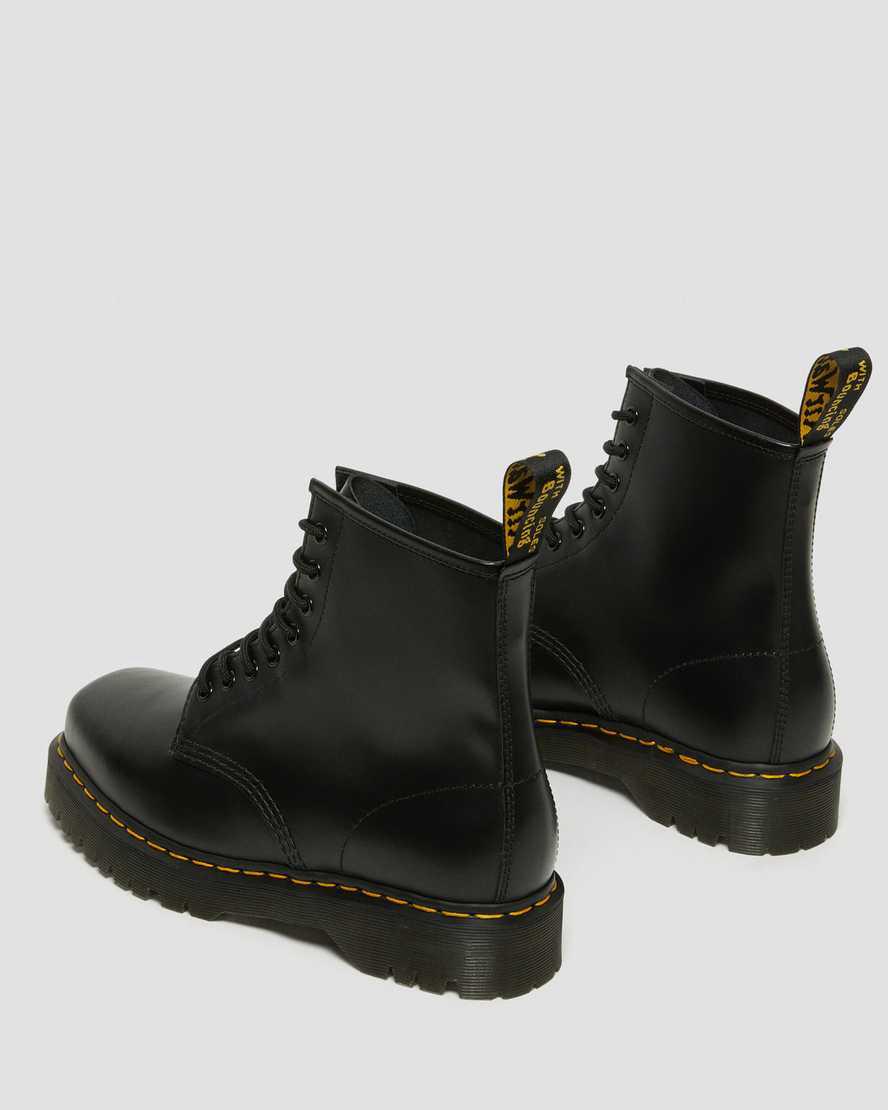 Dr Martens 1460 Bex Squared Burunlu Deri Dantel Up Kadın Bilek Boy Bot Siyah  Türkiye |  81596-KCTA