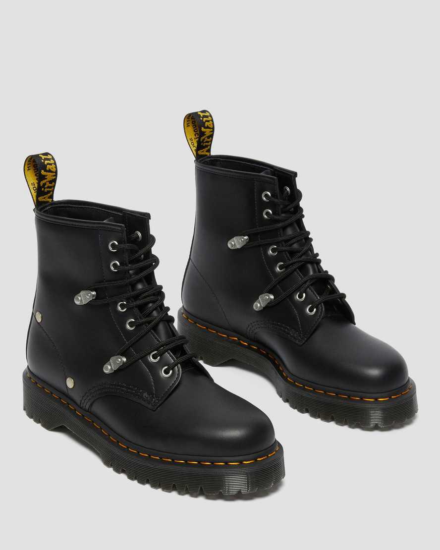 Dr Martens 1460 Bex Stud Deri Dantel Up Kadın Bilek Boy Bot Siyah  Türkiye |  40275-AFDH