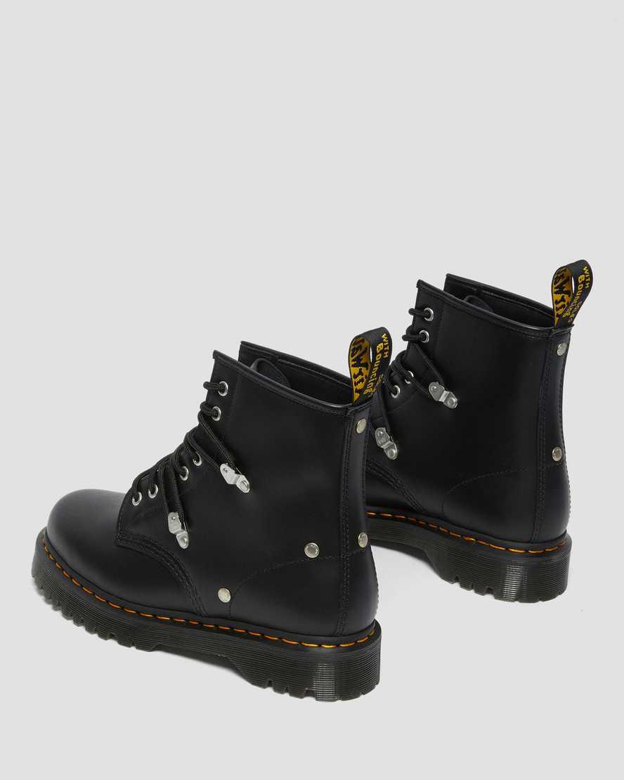 Dr Martens 1460 Bex Stud Deri Dantel Up Kadın Bilek Boy Bot Siyah  Türkiye |  40275-AFDH