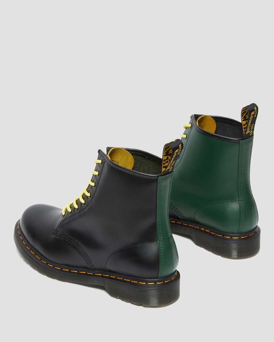 Dr Martens 1460 Contrast Smooth Deri Dantel Up Kadın Bilek Boy Bot Siyah  Türkiye |  45210-HMBJ