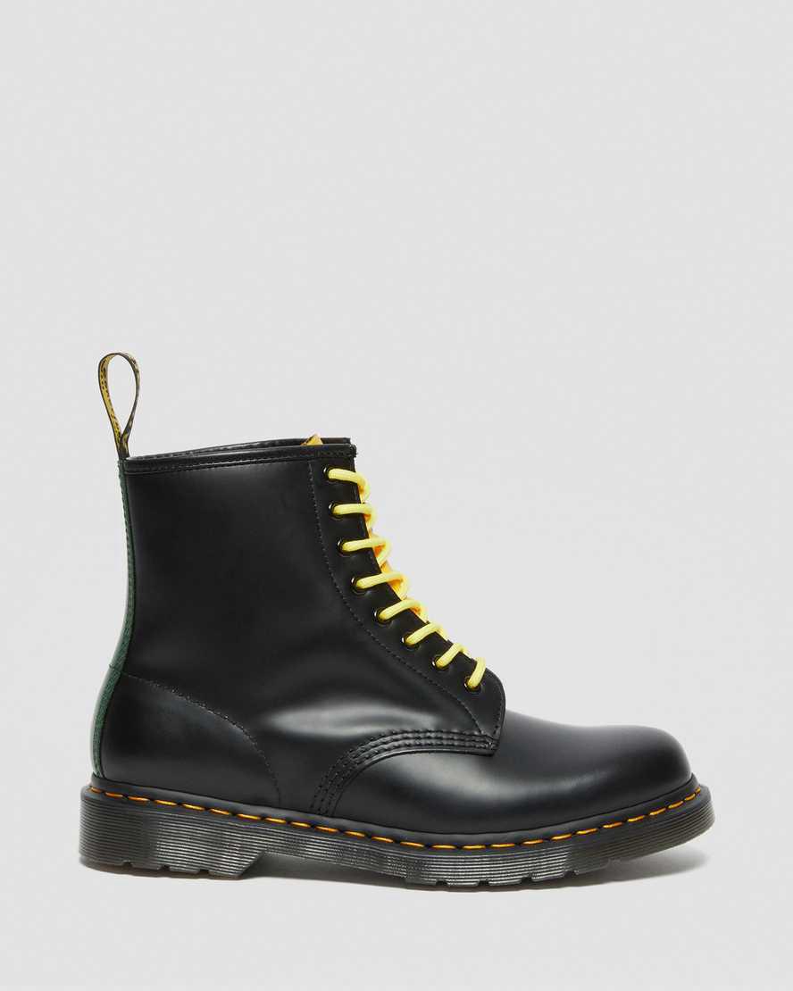 Dr Martens 1460 Contrast Smooth Deri Dantel Up Kadın Bilek Boy Bot Siyah  Türkiye |  45210-HMBJ