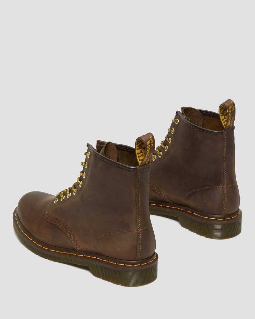 Dr Martens 1460 Crazy Horse Deri Dantel Up Kadın Bilek Boy Bot Kahverengi  Türkiye |  18923-GYAD