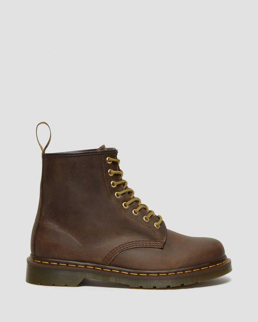 Dr Martens 1460 Crazy Horse Deri Dantel Up Kadın Bilek Boy Bot Kahverengi  Türkiye |  18923-GYAD