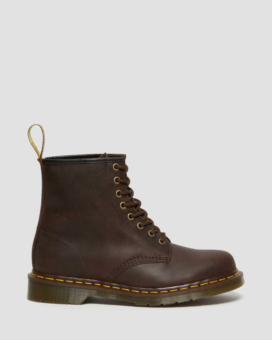 Dr Martens 1460 Crazy Horse Deri Dantel Up Kadın Bilek Boy Bot Kahverengi  Türkiye |  40197-VXCE