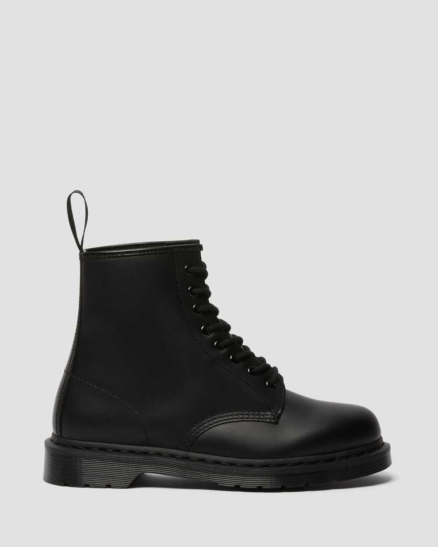 Dr Martens 1460 Mono Smooth Deri Dantel Up Kadın Bilek Boy Bot Siyah  Türkiye |  25374-PJON