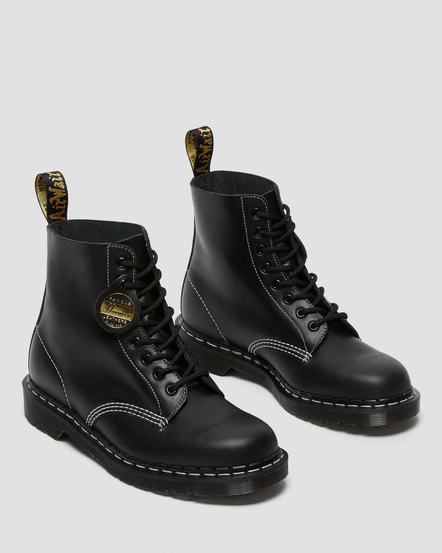 Dr Martens 1460 Pascal Made in England Cavalier Deri Dantel Up Erkek Bilek Boy Bot Siyah  Türkiye |  07926-KOYP