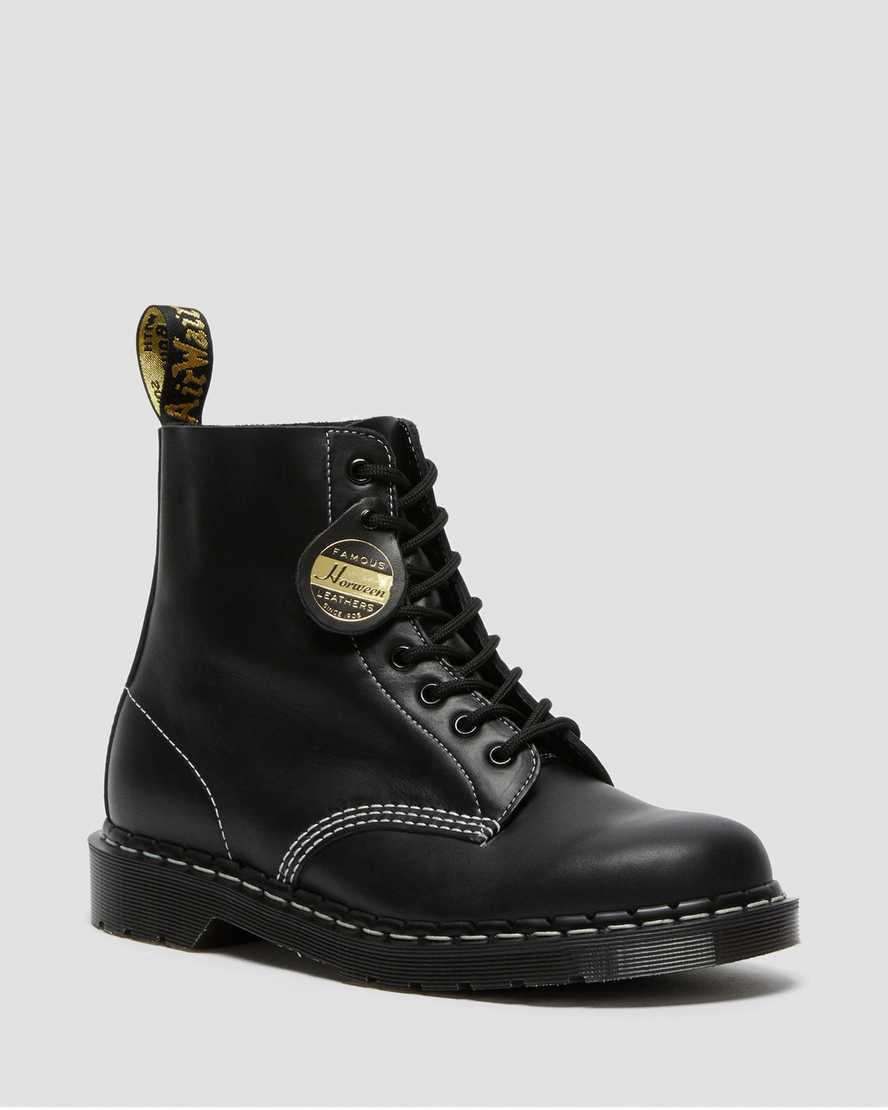 Dr Martens 1460 Pascal Made in England Cavalier Deri Dantel Up Erkek Bilek Boy Bot Siyah  Türkiye |  07926-KOYP