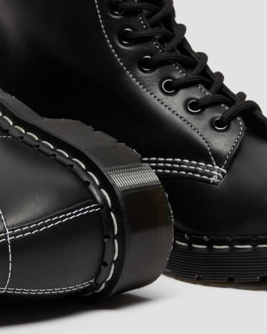 Dr Martens 1460 Pascal Made in England Cavalier Deri Erkek Bağcıklı Bot Siyah  Türkiye |  87690-NHRD