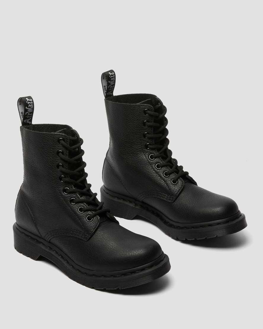 Dr Martens 1460 Pascal Mono Dantel Up Kadın Bilek Boy Bot Siyah  Türkiye |  08649-HUGZ