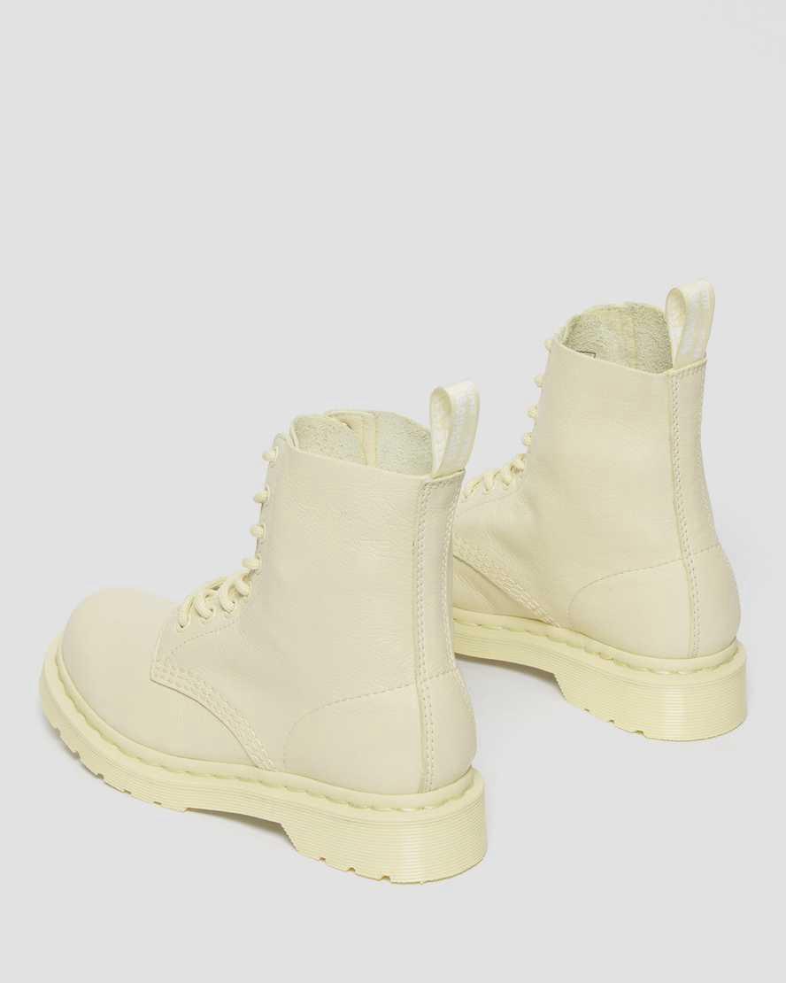 Dr Martens 1460 Pascal Mono Dantel Up Kadın Bilek Boy Bot Kahverengi Krema  Türkiye |  27394-PFJV