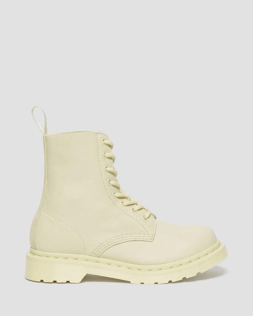 Dr Martens 1460 Pascal Mono Dantel Up Kadın Bilek Boy Bot Kahverengi Krema  Türkiye |  27394-PFJV