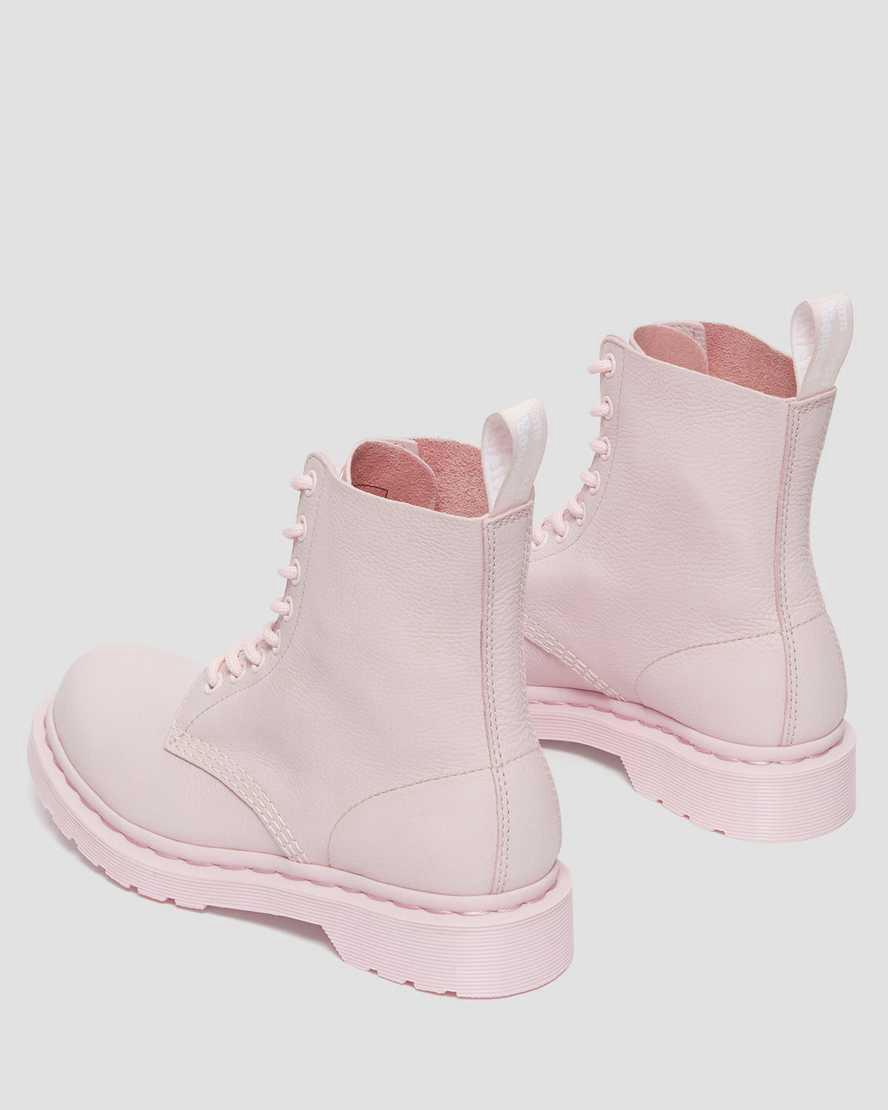 Dr Martens 1460 Pascal Mono Dantel Up Kadın Bilek Boy Bot Pembe  Türkiye |  57419-LZUH