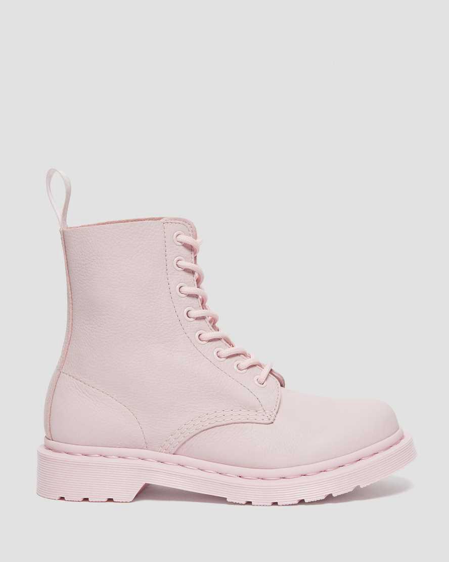 Dr Martens 1460 Pascal Mono Dantel Up Kadın Bilek Boy Bot Pembe  Türkiye |  57419-LZUH