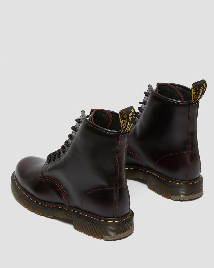 Dr Martens 1460 Slip Resistant Atlas Deri Dantel Up Erkek Bilek Boy Bot Bordo  Türkiye |  12365-VBMZ