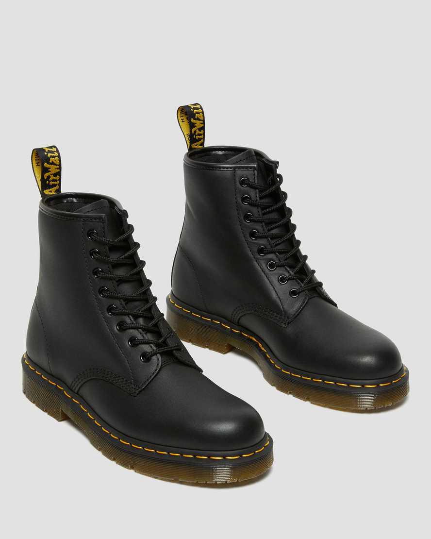 Dr Martens 1460 Slip Resistant Deri Dantel Up Erkek Bilek Boy Bot Siyah  Türkiye |  50749-KZQN