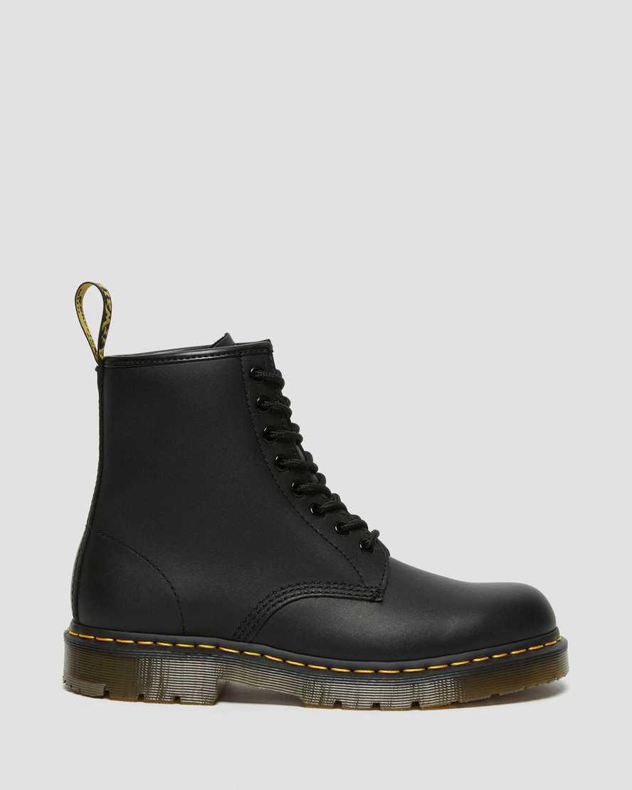 Dr Martens 1460 Slip Resistant Deri Dantel Up Erkek Bilek Boy Bot Siyah  Türkiye |  50749-KZQN