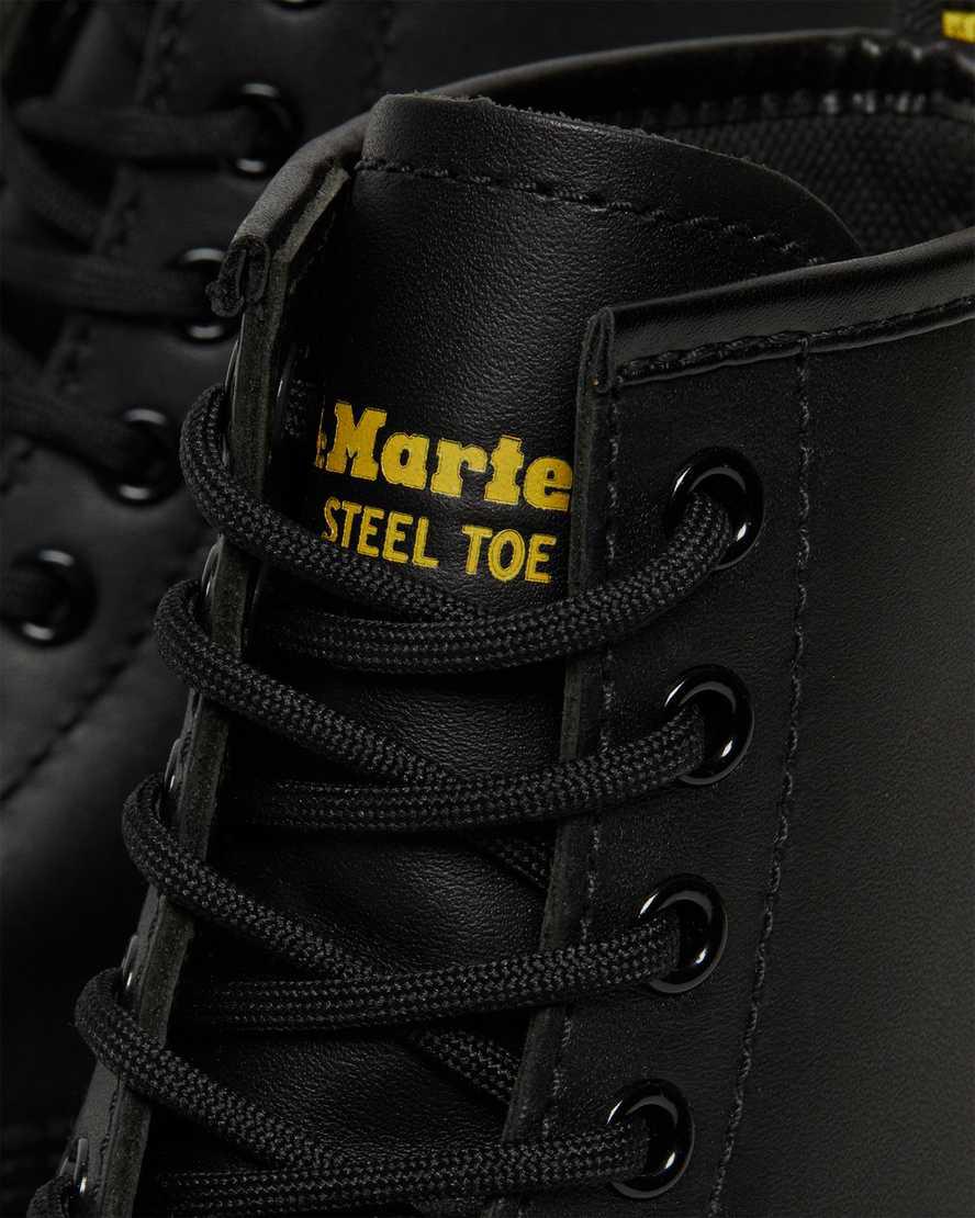 Dr Martens 1460 Slip Resistant Steel Burunlu Erkek Bağcıklı Bot Siyah  Türkiye |  15048-CEAS