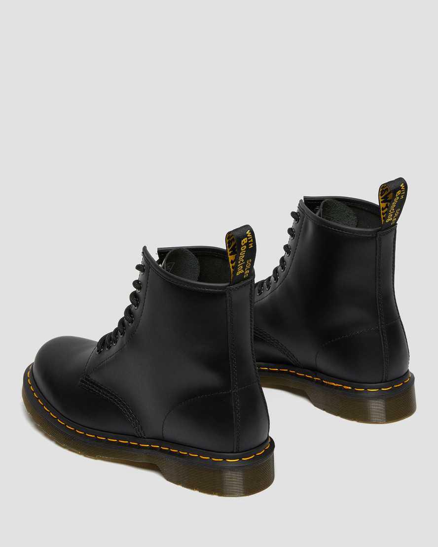 Dr Martens 1460 Smooth Deri Dantel Up Erkek Bilek Boy Bot Siyah  Türkiye |  23085-DIQN